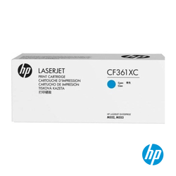 Hp 508Xc Cyan Original Toner Cartridge Cf361Xc