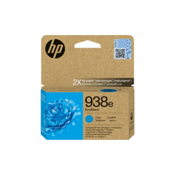 HP 938e EvoMore Cyan Original Ink Cartridge